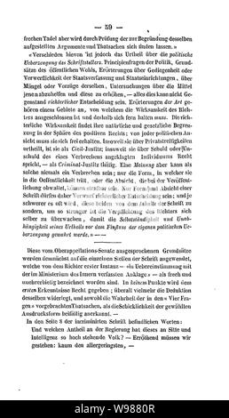 English Franz Jahrbücher (Ruge Marx) 059. Stockfoto