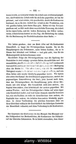 English Franz Jahrbücher (Ruge Marx) 101. Stockfoto