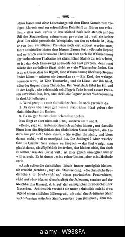 English Franz Jahrbücher (Ruge Marx) 228. Stockfoto