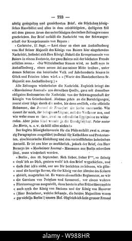 English Franz Jahrbücher (Ruge Marx) 223. Stockfoto