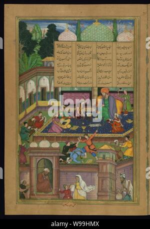 Dharmadasa - Laylá und Majnun Verlieben in der Schule. Stockfoto
