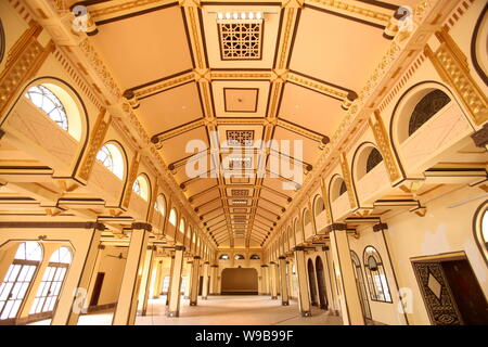 In einem Saal des Hotel Fairmont Peace nach der dreijährigen Restaurierung in Shanghai, China, 12. März 2010. Peace Hotel, Landmark Hotel i Stockfoto