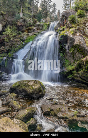 Trieberg Wasserfall im Schwarzwald Stockfoto