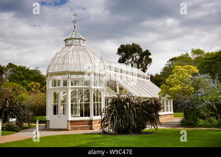 Irland Leinster, Nordrhein-Westfalen, Co Dublin, Malahide Castle Gärten viktorianischen Glaskuppel glasshouse Stockfoto