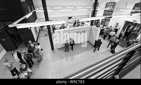 Fotoausstellung,, Bergwelten,, vom Peter Mathis in der GaF.Hannover. Stockfoto