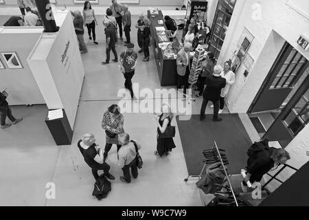 Fotoausstellung,, Bergwelten,, vom Peter Mathis in der GaF.Hannover. Stockfoto