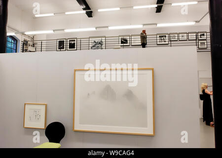 Fotoausstellung,, Bergwelten,, vom Peter Mathis in der GaF.Hannover. Stockfoto