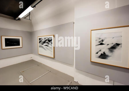 Fotoausstellung,, Bergwelten,, vom Peter Mathis in der GaF.Hannover. Stockfoto