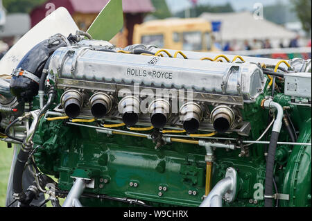 Der Rolls-Royce Griffon ist ein Britisches 37-Liter (2.240 cu in) Kapazität, 60-Grad-V-12, einen flüssigkeitsgekühlten Aero Engine konzipiert und gebaut von Rolls-Royce Ltd. Stockfoto