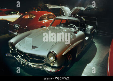 Mercedes-Benz 300 SL Coupé, der Motor Museum, Alton Towers, Staffordshire, England, UK. Ca. 80er Stockfoto