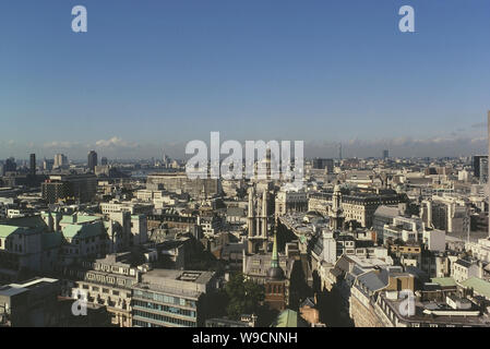 London, England, Großbritannien. Ungefähr 1985 Stockfoto