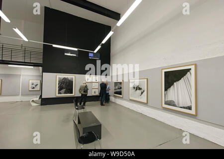 Fotoausstellung,, Bergwelten,, vom Peter Mathis in der GaF.Hannover. Stockfoto