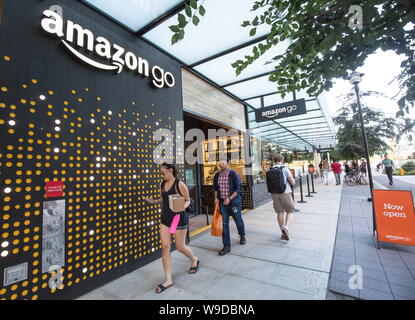 AMAZON GEHEN, Seattle Stockfoto