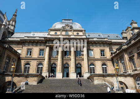 Palais de Justice, Ile de la Cité, Paris, Frankreich Stockfoto