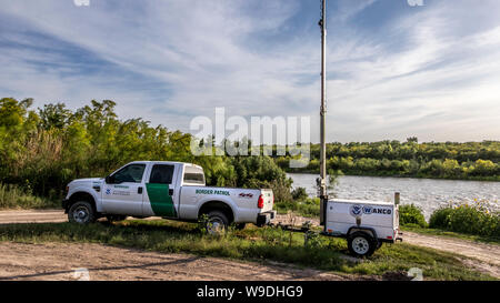 Rio Grande Border Patrol Zapata Land, Texas, USA Stockfoto