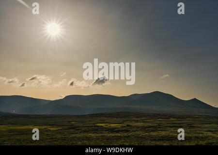 Lochnagar im Cairngorms National Park Stockfoto