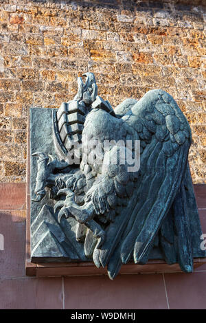 CASSINO. Eine von 16 Bronze Skulpturen im Mémorial de la France combattante, Festung Mont-Valérien, Neuilly Sur Seine, Paris. Stockfoto