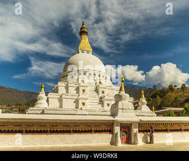 Chorten Kora, Trashiyangtse, Ost Bhutan Stockfoto