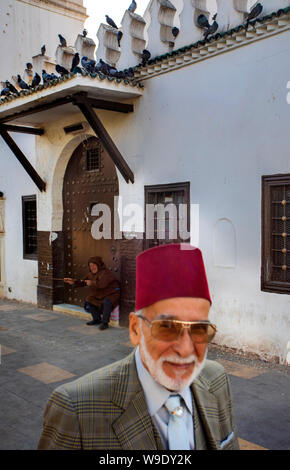 Algerien, Algier, Alger Kasbah, street scene Stockfoto