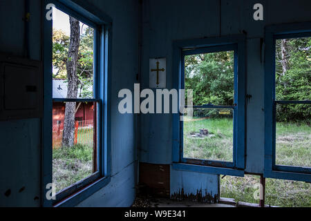 Camp Lone Star, La Grange, Texas, USA. Lutherische draußen Ministerium für Texas. Stockfoto