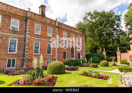 Erddig Halle ein historisches Herrenhaus aus dem 17. Jahrhundert inmitten von Gärten und Parks in Shropshire ist einer der am meisten besuchten Adelssitze. Stockfoto