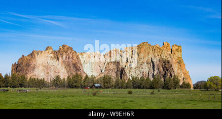 Smith Rock State Park, Terrebonne, Oregon Stockfoto