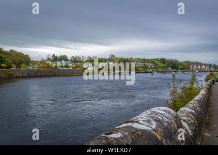 Alte steinerne Brücken in Newport, Co. Mayo, Irland Stockfoto