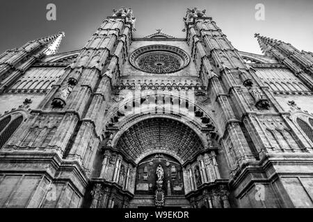 La Seu Catedral in Palma de Mallorca, Spanien Stockfoto