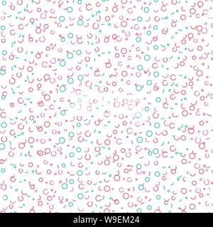 Auffällige abstrakte Muster Design mit weißen Hintergrund. Website Hintergrund. Stock Vektor