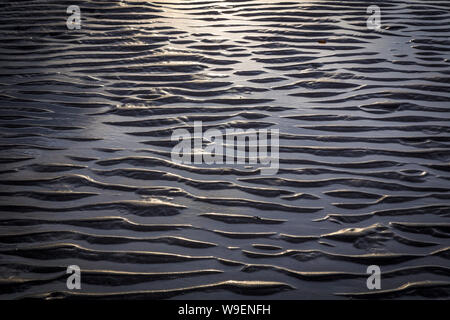 Recration am Sandstrand in Skerries, Co Dublin, Irland Stockfoto