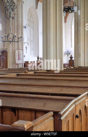 Maria, die Jungfrau, Wiveton, Norfolk Stockfoto