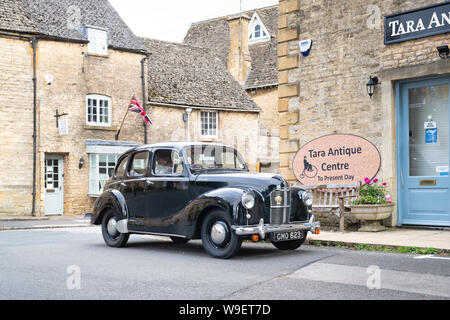 1951 Austin A40 in Wold, Cotswolds, Gloucestershire, England Stockfoto