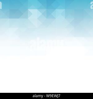 Abstrakt Blau Muster strukturierte durch Dreiecke. Stock Vektor