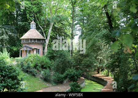 Atelier de Camille Corot. Les Etangs De Corot. Ville d'Avray. / Camille Corot Werkstatt. Teich von Corot. Ville d'Avray. Stockfoto