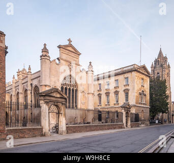 Peterhouse von der Trumpington Street, Cambridge Stockfoto