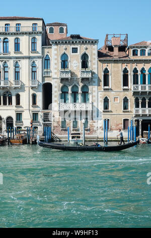 Der Palazzo Contarini Fasan auf dem Canal Grande, Venedig Stockfoto