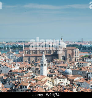 Die Kirche Santi Giovanni e Paolo, San Zanipolo, Venedig Stockfoto