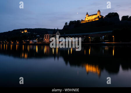 Die Festung Marienberg, Würzburg Stockfoto