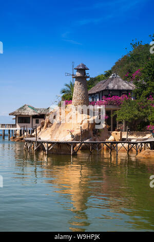 Kleine Bungalowanlage Ngoc Suong, in Cam Ranh Bay, South China Sea, Nha Trang, Vietnam, Asien, 30074671 Stockfoto