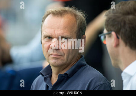 Chemnitz, Deutschland. 11 Aug, 2019. Bernd Hoffmann (Vorsitzender des Vorstandes, HH), Porträt, Fußball, DFB-Pokal, 1.Hauptrunde, Chemnitzer FC (C) - HSV Hamburg Hamburg Hamburg (HH) 5:6 iE, am 11.08.2019 in Chemnitz/Deutschland. € | Nutzung der weltweiten Kredit: dpa/Alamy leben Nachrichten Stockfoto