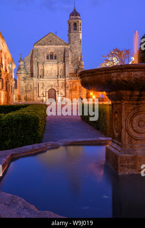 Europa, auf der Iberischen Halbinsel, Spanien, Spanisch, südlichen Andalusien Ubeda, Plaza Vázquez de Molina, Sacra Capilla del Salvador,, 30074211 *** Local Caption *** Euro Stockfoto