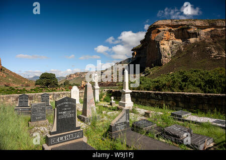 Afrika, Südafrika, Afrika, Free State, Golden Gate Highlands National Park, Pionier Friedhof, 30074457 *** Local Caption *** Afrika, Südafrika Stockfoto