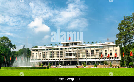 Unabhängigkeit-Palast in Saigon, Vietnam Stockfoto