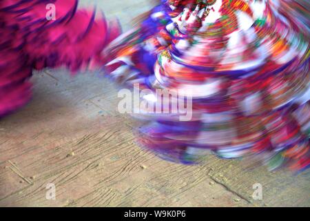 Flamenco-Tänzer, Jerez De La Frontera, Provinz Cadiz, Andalusien, Spanien, Europa Stockfoto