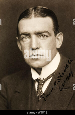 Sir Ernest Henry Shackleton (1874-1922), Porträt Fotografie, vor 1909 Stockfoto