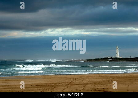 Llighthouse, Cape St. Francis, Südafrika, Afrika Stockfoto