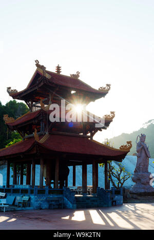 Thien Vien Truc Lam Ho Tempel, der Insel Phu Quoc, Vietnam, Indochina, Südostasien, Asien Stockfoto