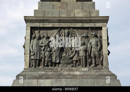 Minsk, Weißrussland - 13. Jun 2015. Das Denkmal in Minsk, Weißrussland Stockfoto