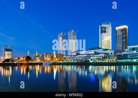 City Skyline, Buenos Aires, Argentinien, Südamerika Stockfoto