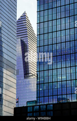 Hudson Yards größte Private Real Estate Development, Blick vom 11. Ave, Manhattan, New York City, USA. Stockfoto